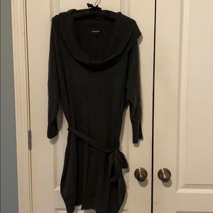 Express cowl neck sweater dress - size large